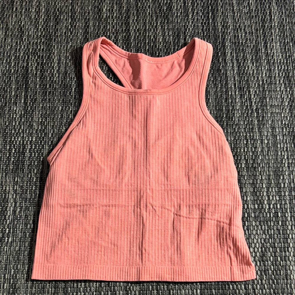 Lululemon Ebb to Street Cropped Racerback Tank Top